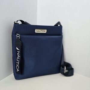 Nautica Navy Compact Crossbody Bag
